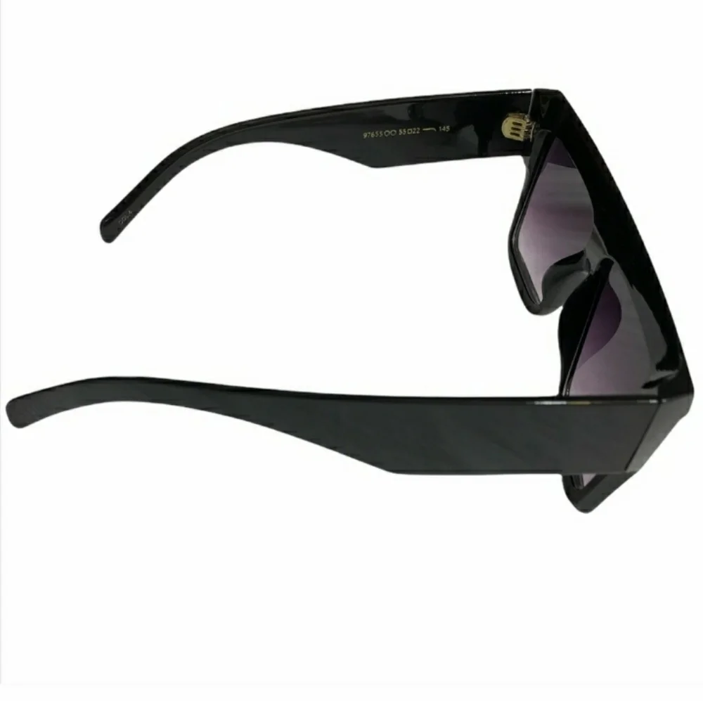 Oversized Square Frame Gradient Sunglasses
